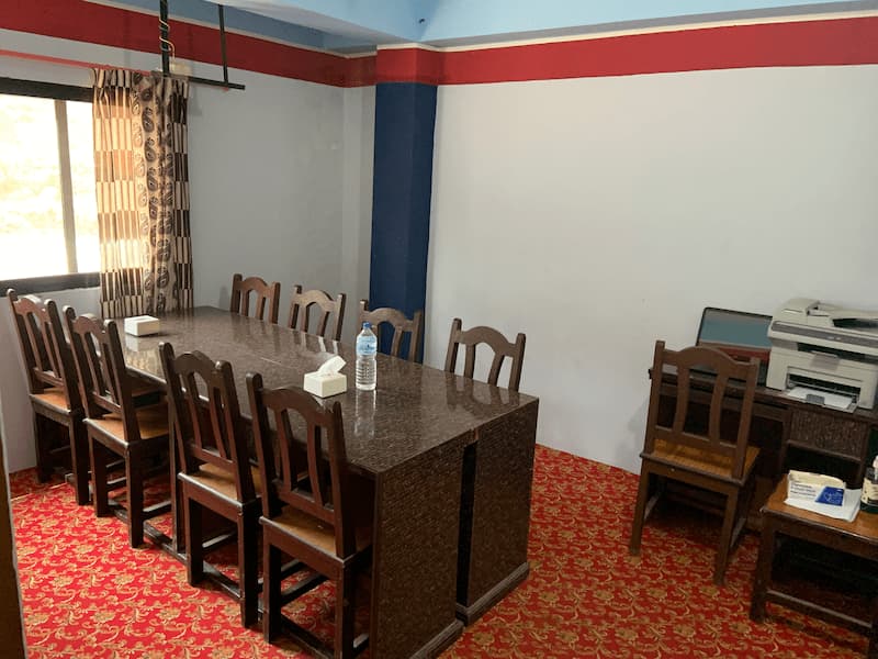 Meeting room in Galkot Harichaur Haven for events