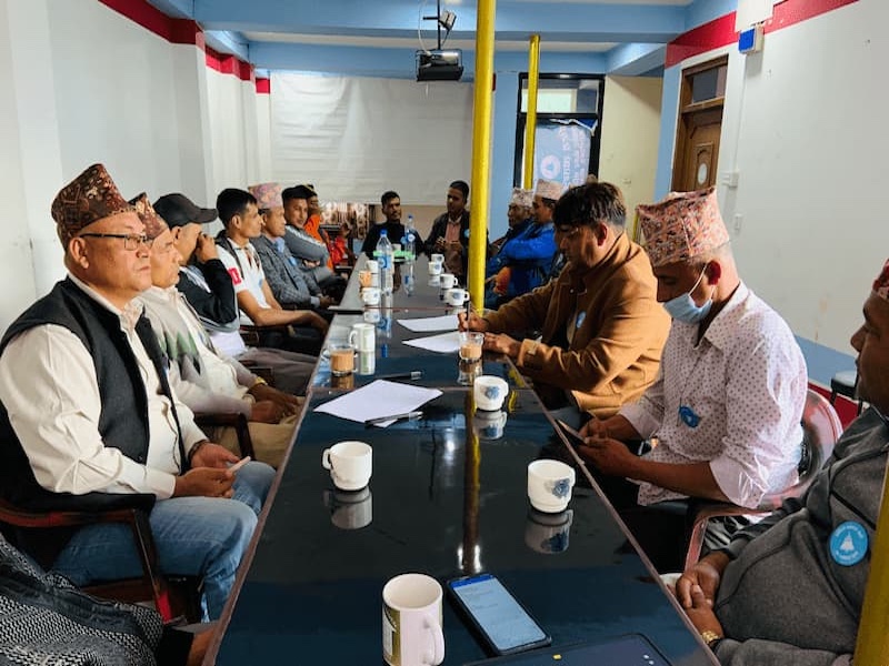 Seminar hall in Galkot hotel near Harichaur Bazaar