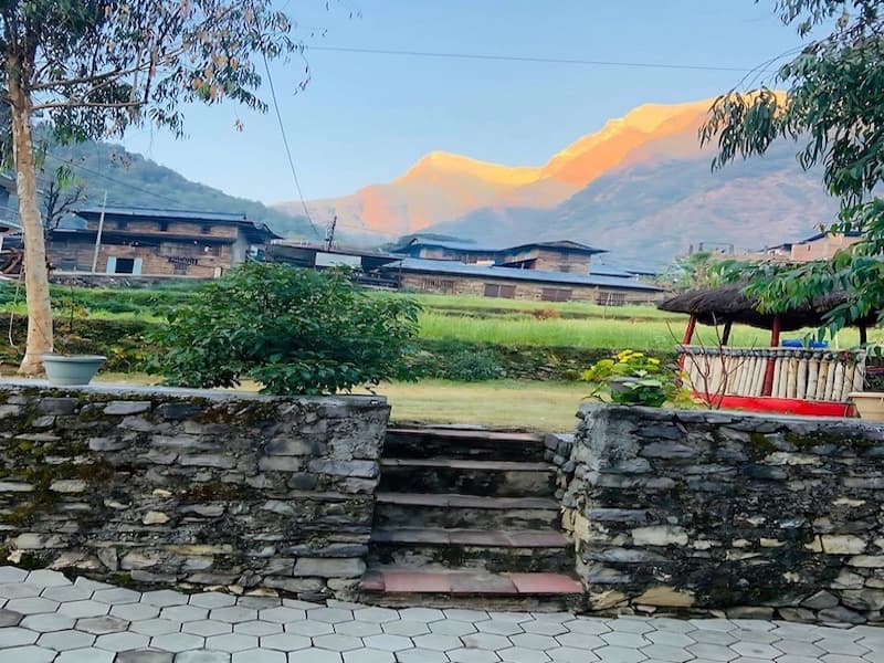 Countryside View from Galkot Harichaur Haven